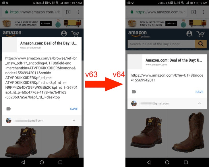 Android Police Chrome Shorten URL